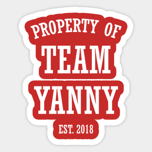 Team Yanny Sticker